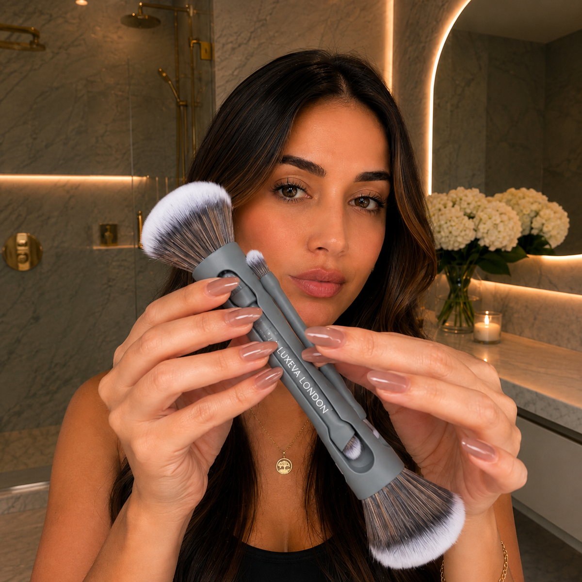 LUXEVA London™ 10-in-1 Luxury Magnetic Brush Set